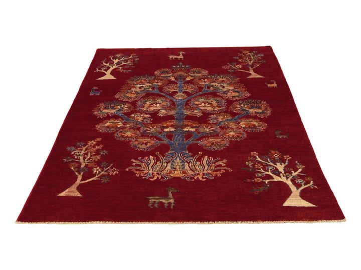 3' 11 x 6' 3 Hand Knotted Ariana Ziegler Rug