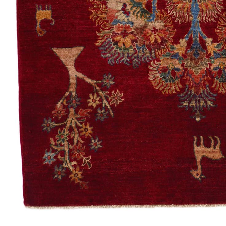 Detail image of 3' 11 x 6' 3 Hand Knotted Ariana Ziegler Rug
