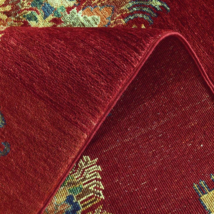 Detail image of 3' 11 x 6' 3 Hand Knotted Ariana Ziegler Rug