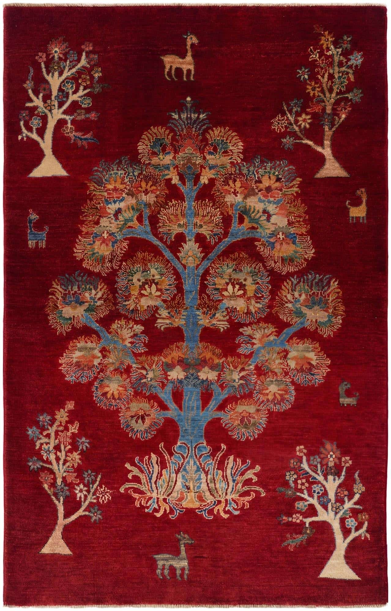 3' 11 x 6' 3 Hand Knotted Ariana Ziegler Rug