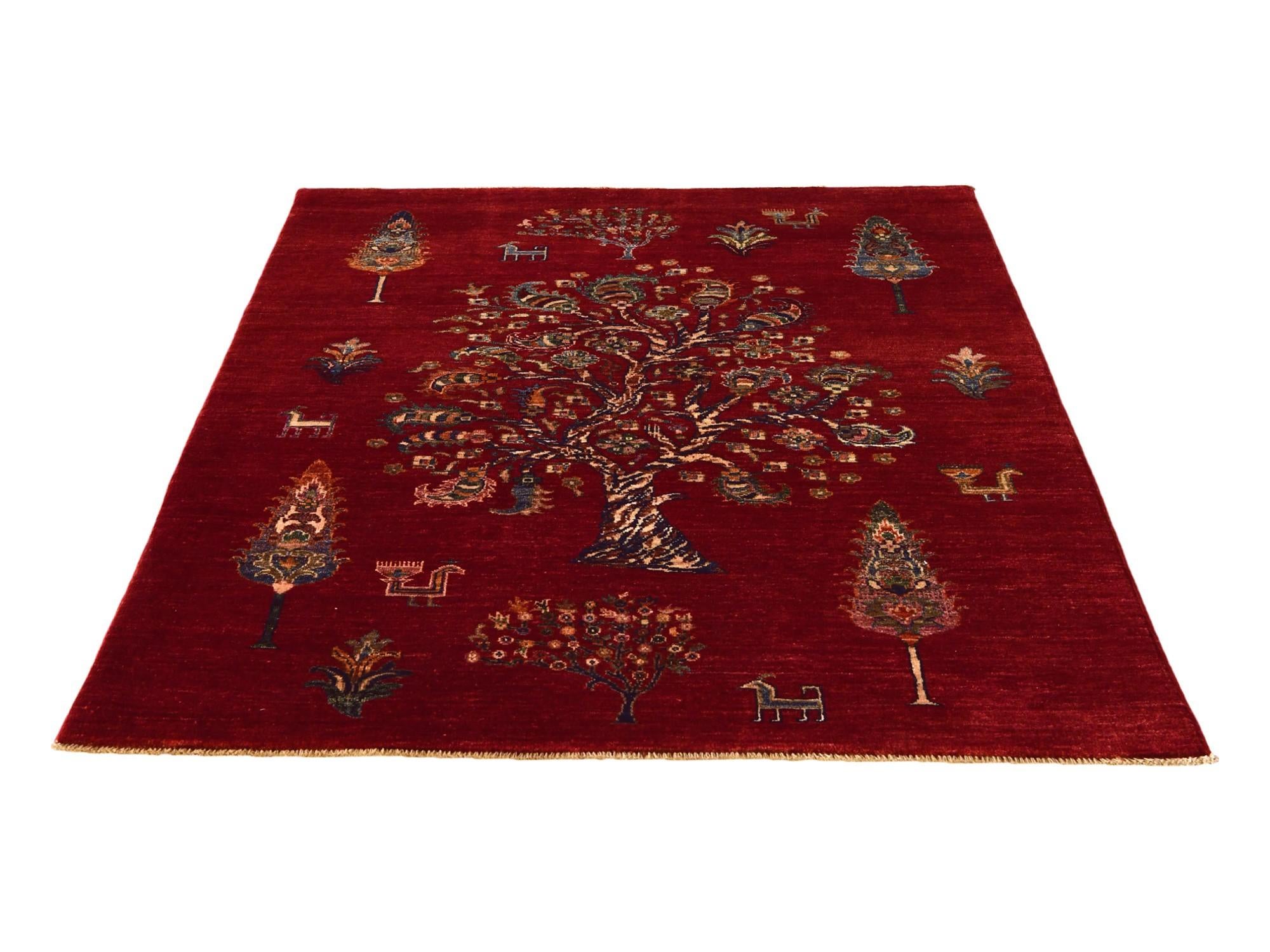 4' 4 x 5' 10 Hand Knotted Ariana Ziegler Rug