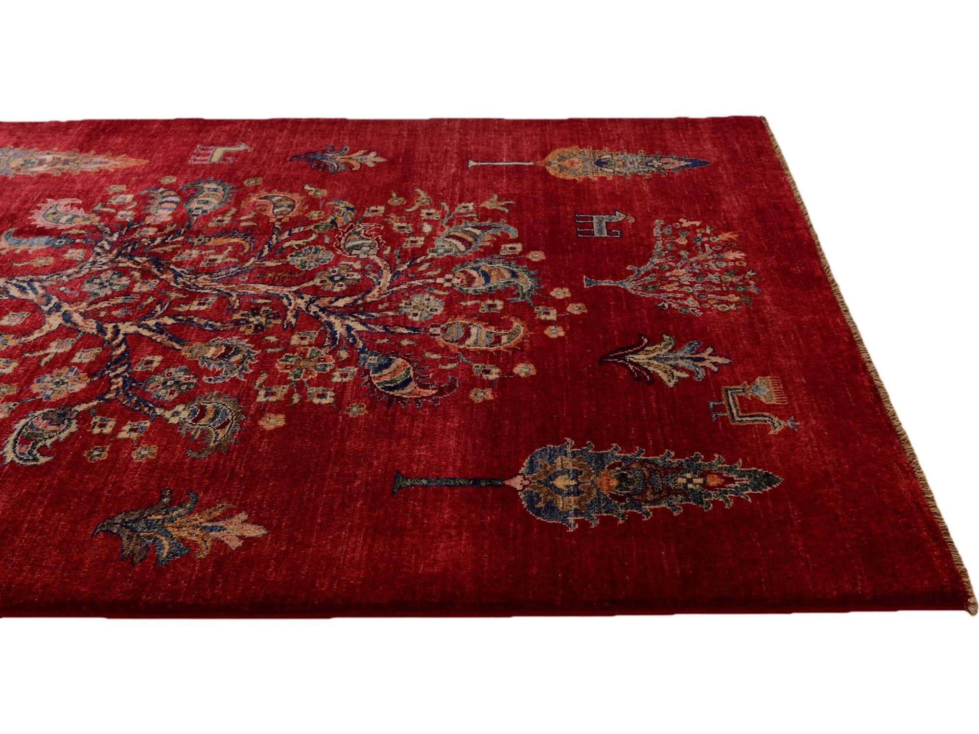 4' 4 x 5' 10 Hand Knotted Ariana Ziegler Rug