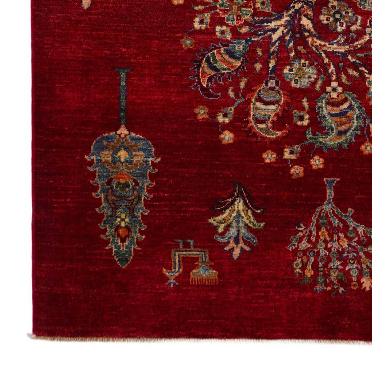 Detail image of 4' 4 x 5' 10 Hand Knotted Ariana Ziegler Rug