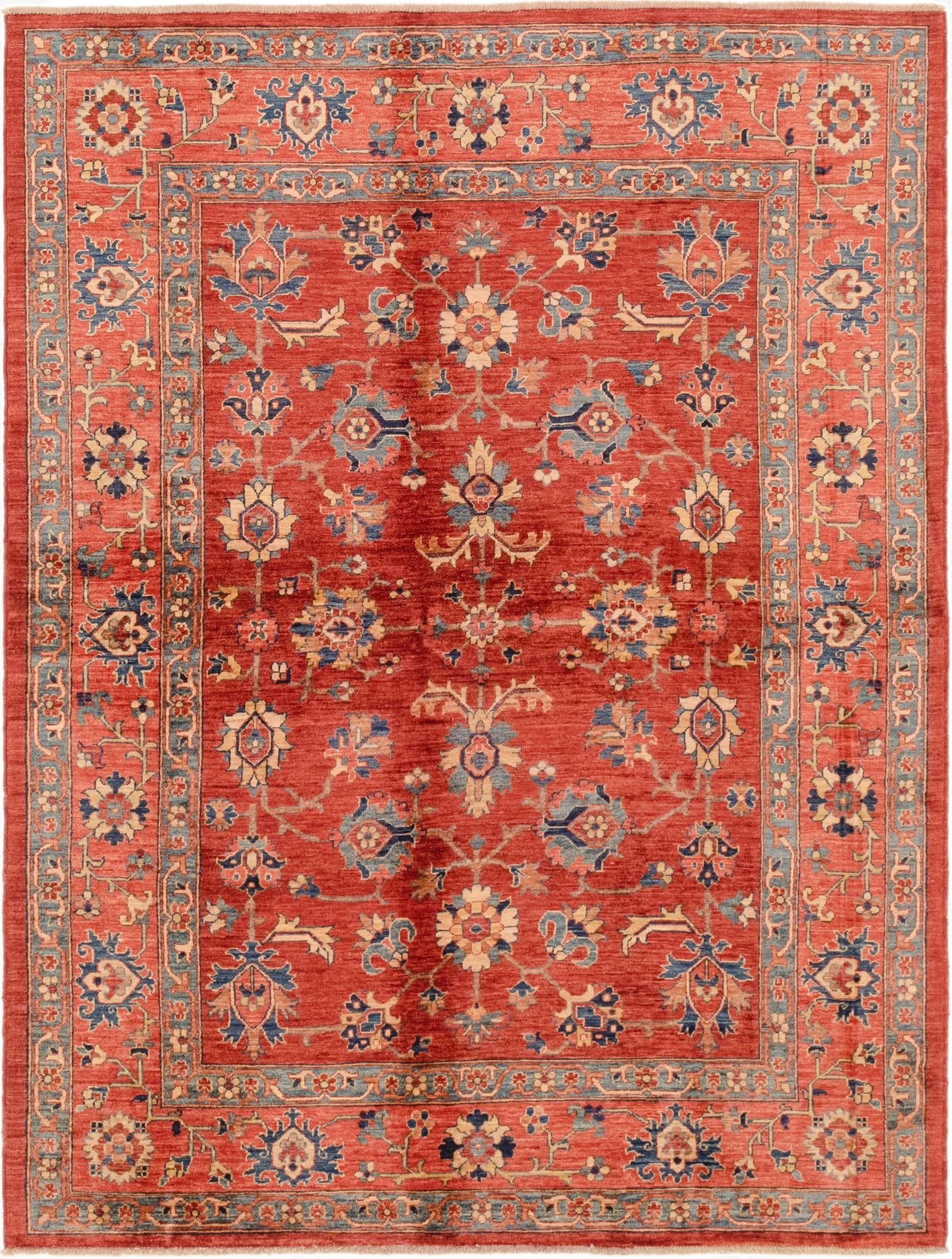 6' 1 x 8' 1  Hand Knotted Ariana Ziegler Rug