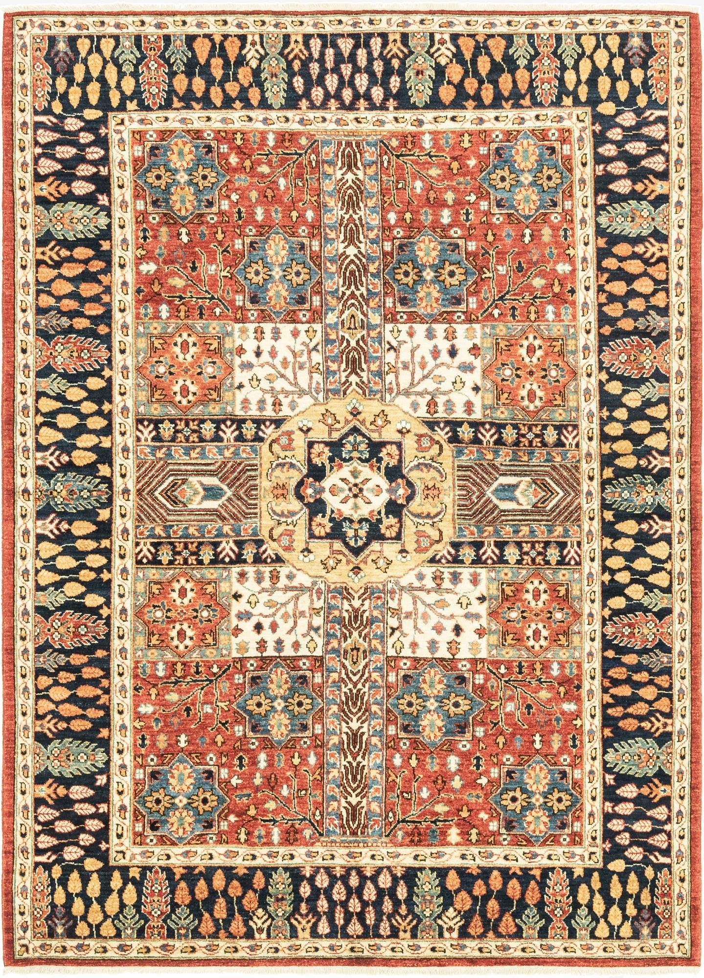 5' 8 x 7' 10  Hand Knotted Ariana Ziegler Rug