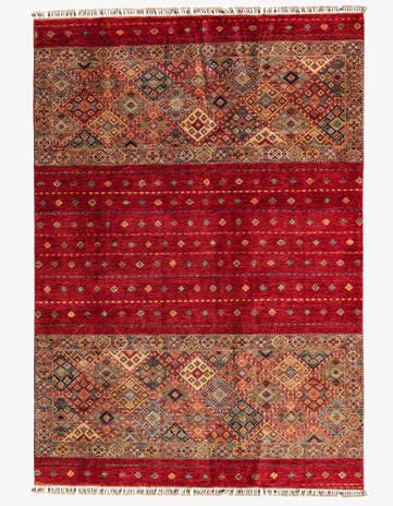 6' 9 x 9' 7 Hand Knotted Ariana Ziegler Oriental Rug