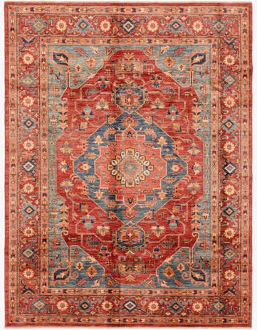 6' 2 x 8' Hand Knotted Ariana Ziegler Rug
