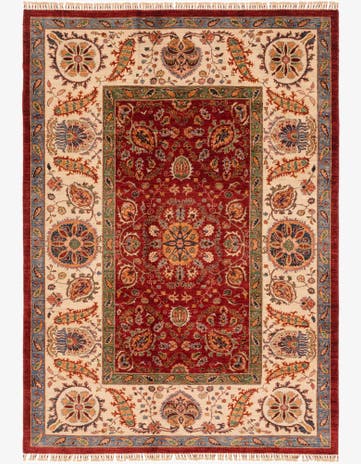 6' 9 x 9' 10 Hand Knotted Ariana Ziegler Rug