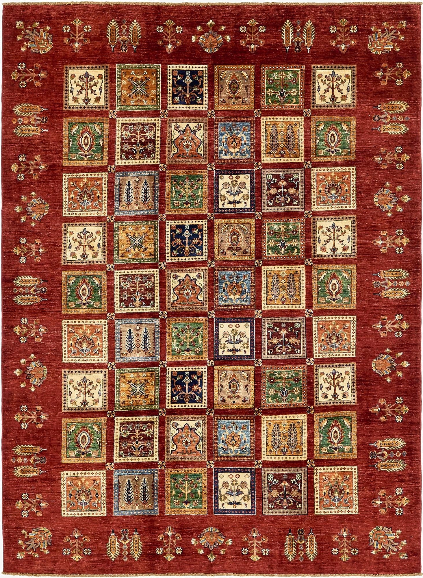 6' 9 x 9' 6  Hand Knotted Ariana Ziegler Rug