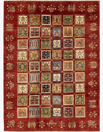 6' 9 x 9' 6 Hand Knotted Ariana Ziegler Rug