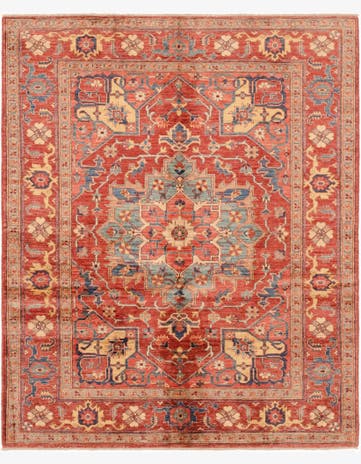 4' 11 x 5' 11 Hand Knotted Ariana Ziegler Rug