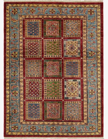 4' 9 x 6' 8 Hand Knotted Ariana Ziegler Rug