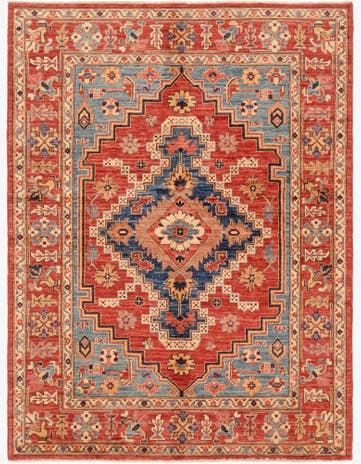 5' x 6' 6 Hand Knotted Ariana Ziegler Rug