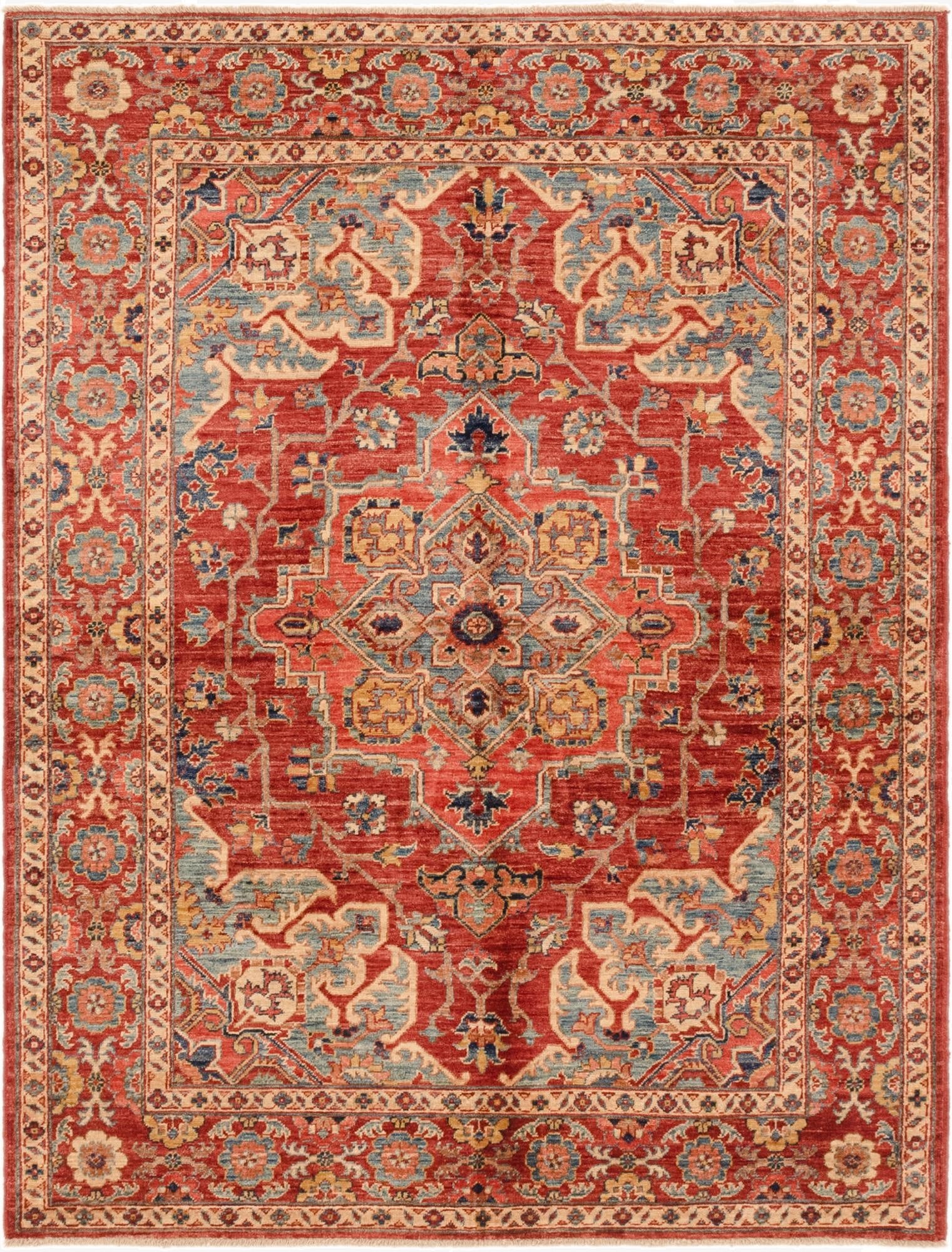 5' x 6' 7  Hand Knotted Ariana Ziegler Rug