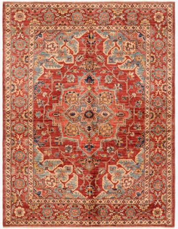 5' x 6' 7 Hand Knotted Ariana Ziegler Rug