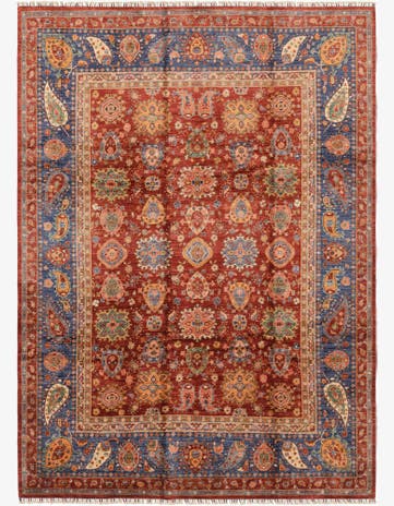 8' 2 x 11' 5 Hand Knotted Ariana Ziegler Rug