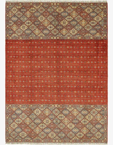 9' 9 x 14' Hand Knotted Ariana Ziegler Rug