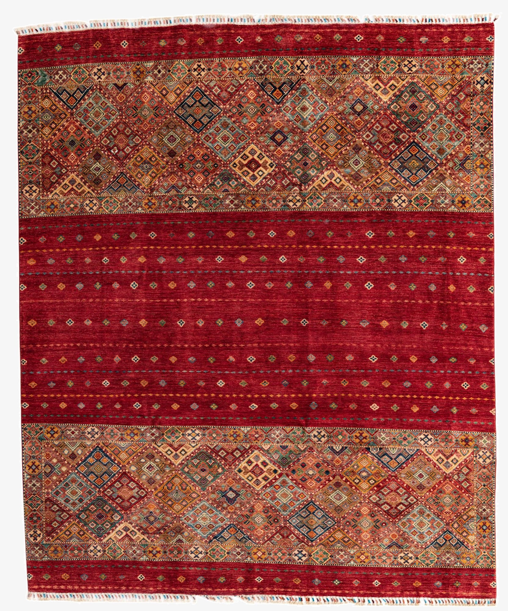 8' 2 x 9' 9  Hand Knotted Ariana Ziegler Oriental Rug