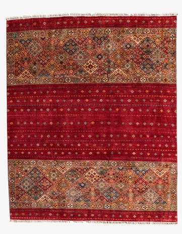 8' 2 x 9' 9 Hand Knotted Ariana Ziegler Oriental Rug