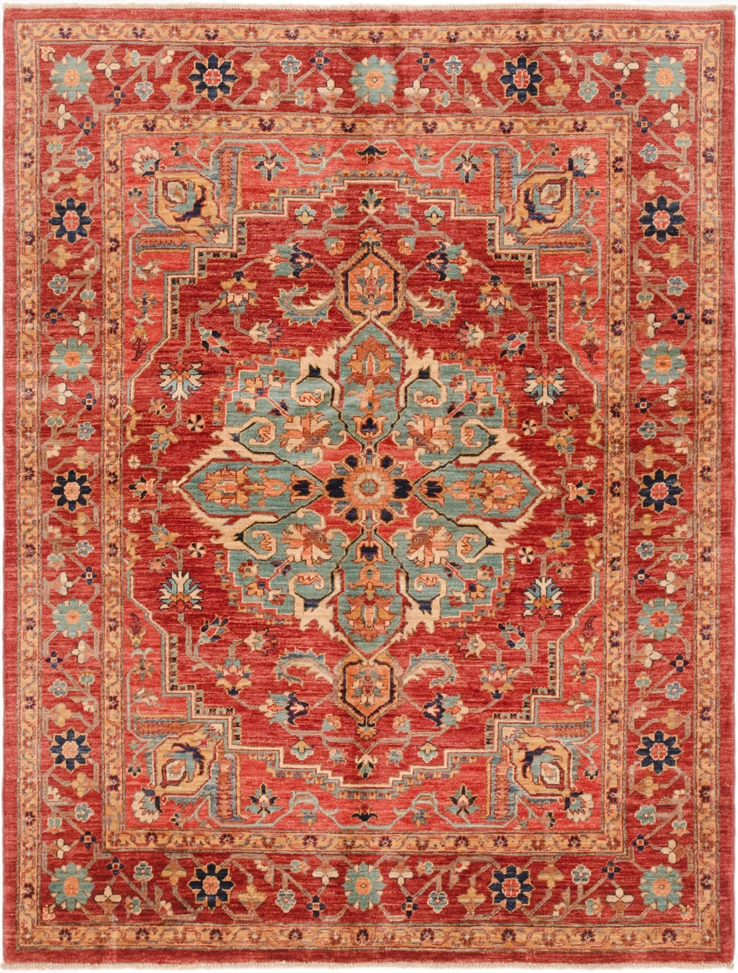 5' x 6' 6  Hand Knotted Ariana Ziegler Rug