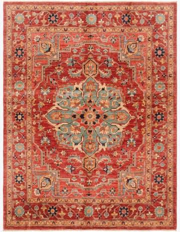 5' x 6' 6 Hand Knotted Ariana Ziegler Rug