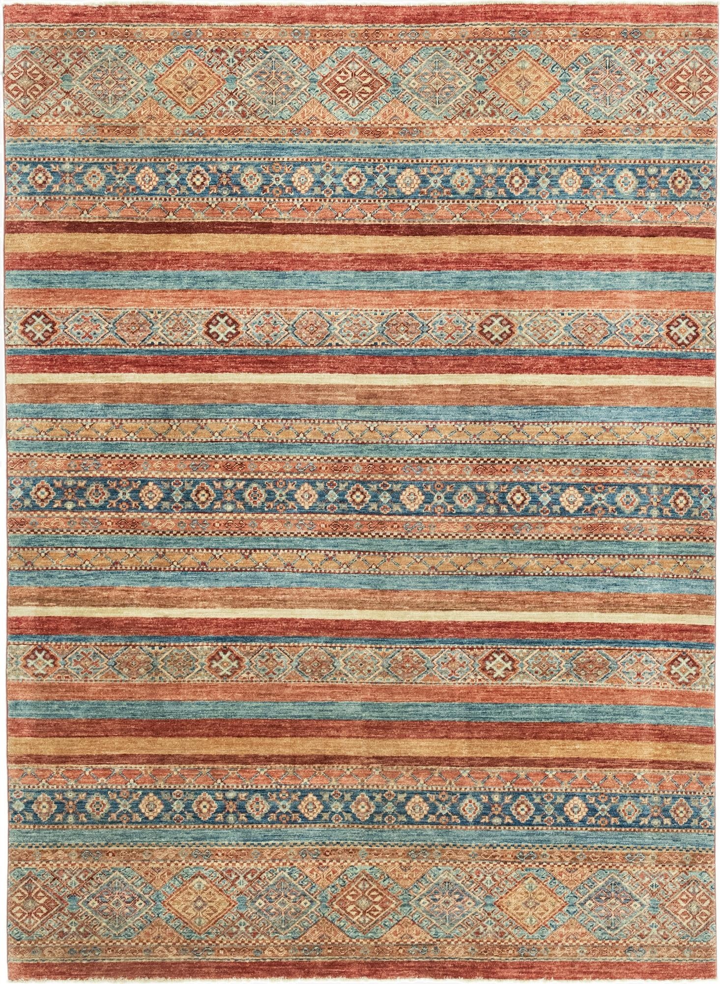 5' 6 x 7' 7  Hand Knotted Ariana Ziegler Rug