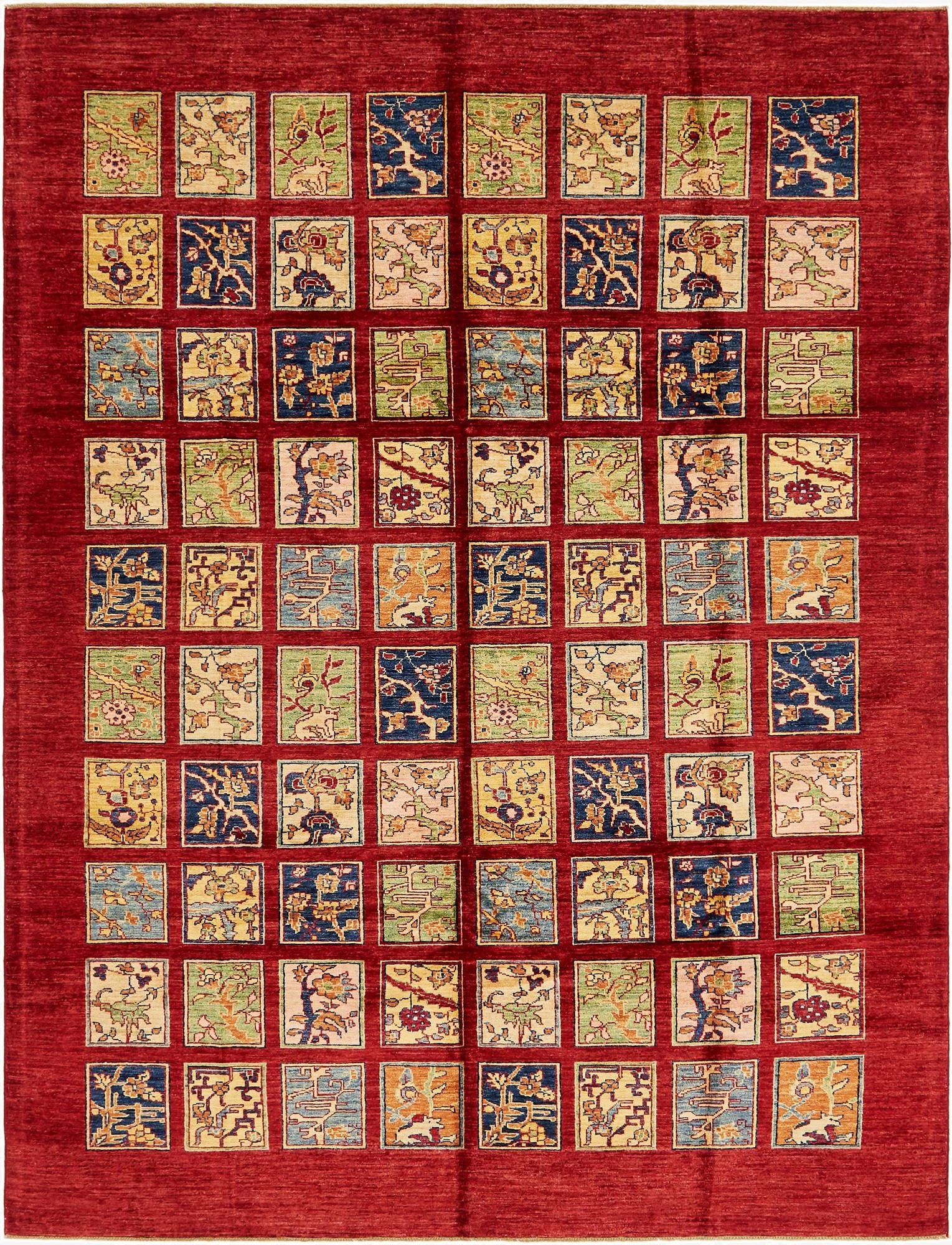 7' x 9' 3  Hand Knotted Ariana Ziegler Rug