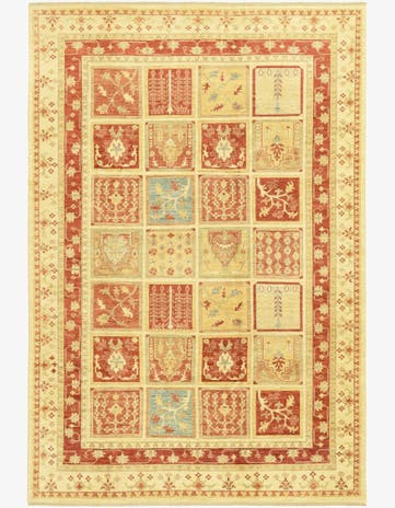 6' 10 x 9' 10 Hand Knotted Ariana Ziegler Rug
