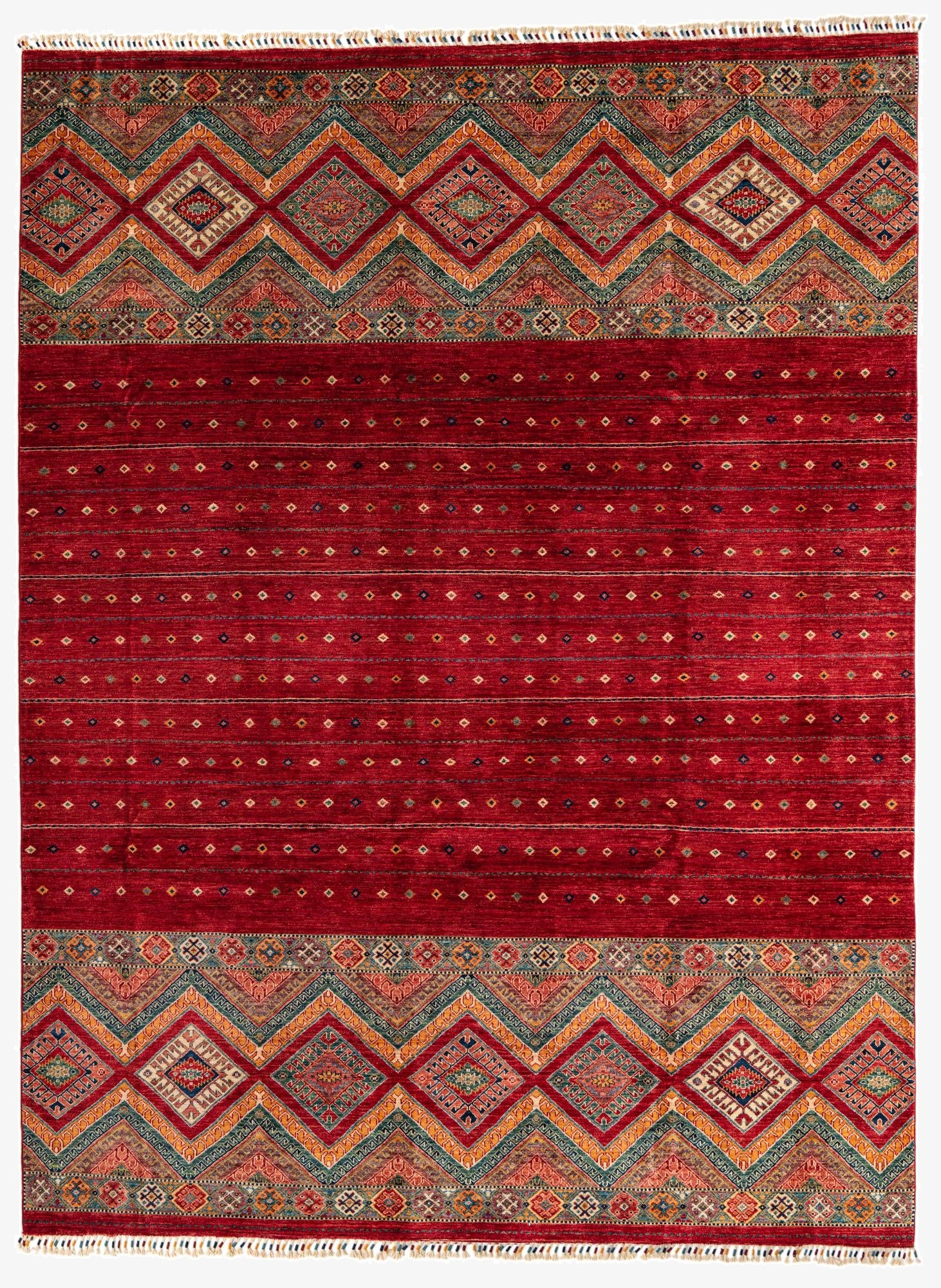 8' 5 x 11' 2  Hand Knotted Ariana Ziegler Oriental Rug