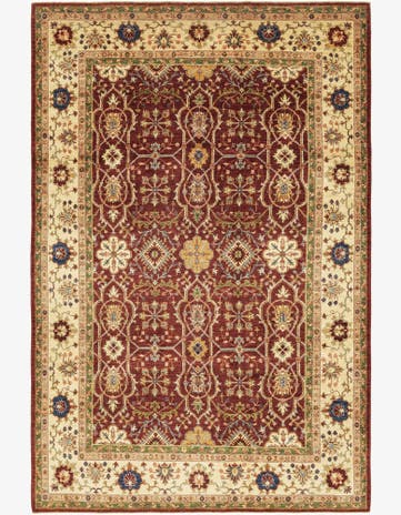 6' 11 x 10' 9 Hand Knotted Ariana Ziegler Rug