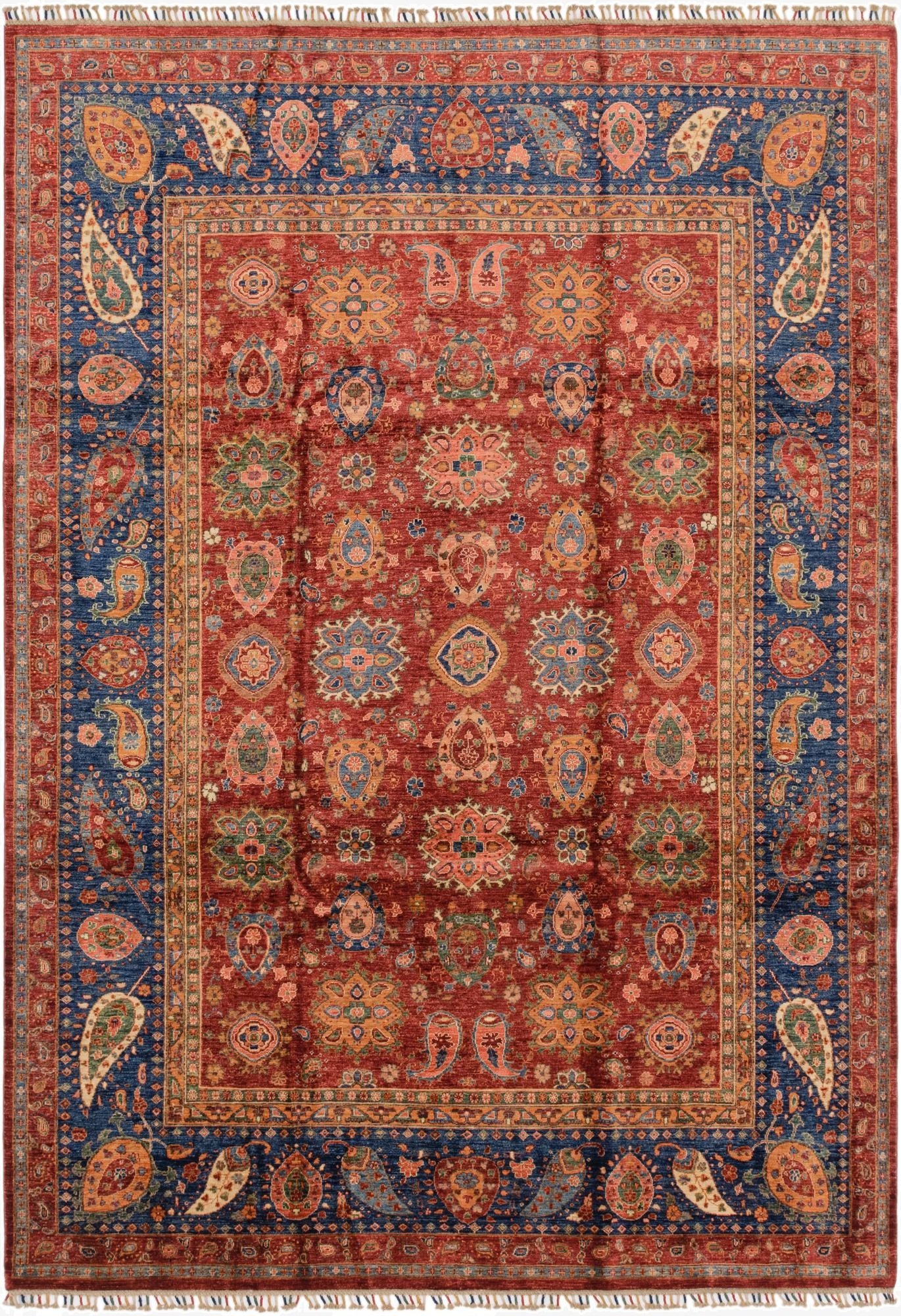8' x 11' 5 Hand Knotted Ariana Ziegler Rug