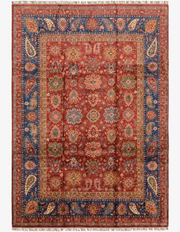 8' x 11' 5 Hand Knotted Ariana Ziegler Rug