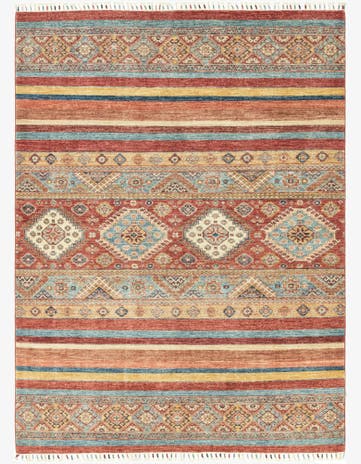 5' 7 x 7' 8 Hand Knotted Ariana Ziegler Rug