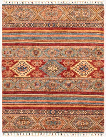 4' 11 x 6' 3 Hand Knotted Ariana Ziegler Rug
