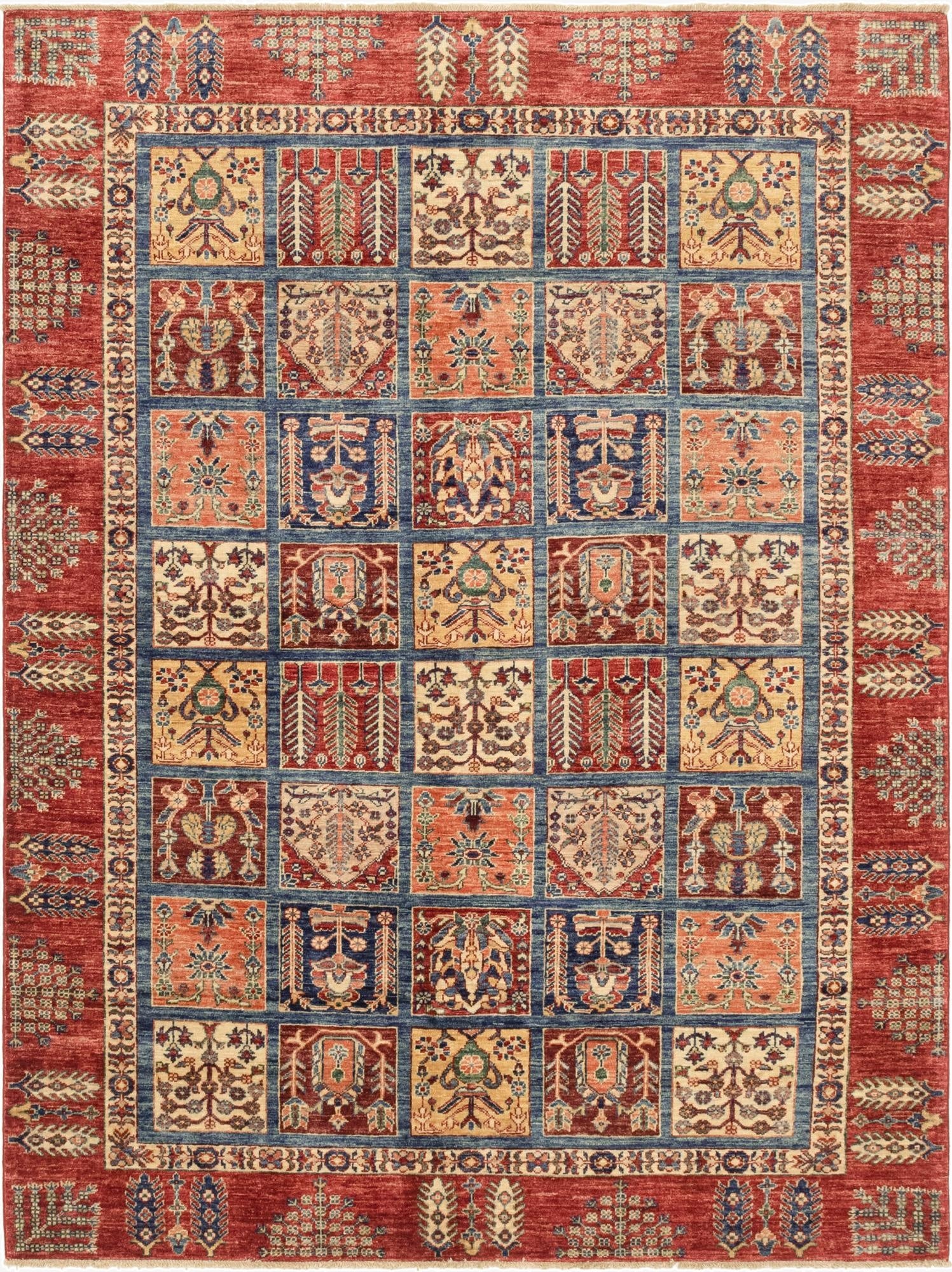 5' 10 x 7' 9  Hand Knotted Ariana Ziegler Rug