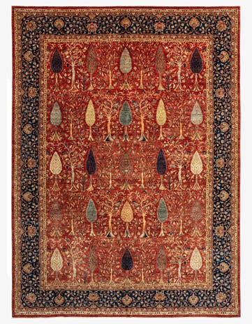 9' 11 x 13' 5 Ariana Ziegler Wool Rug