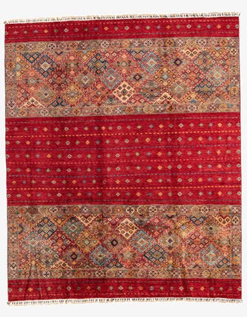 8' 2 x 9' 7 Hand Knotted Ariana Ziegler Oriental Rug