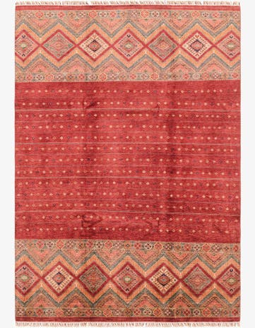 8' 1 x 11' 4 Hand Knotted Ariana Ziegler Rug