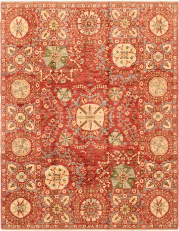 6' 8 x 8' 5 Hand Knotted Ariana Ziegler Oriental Rug