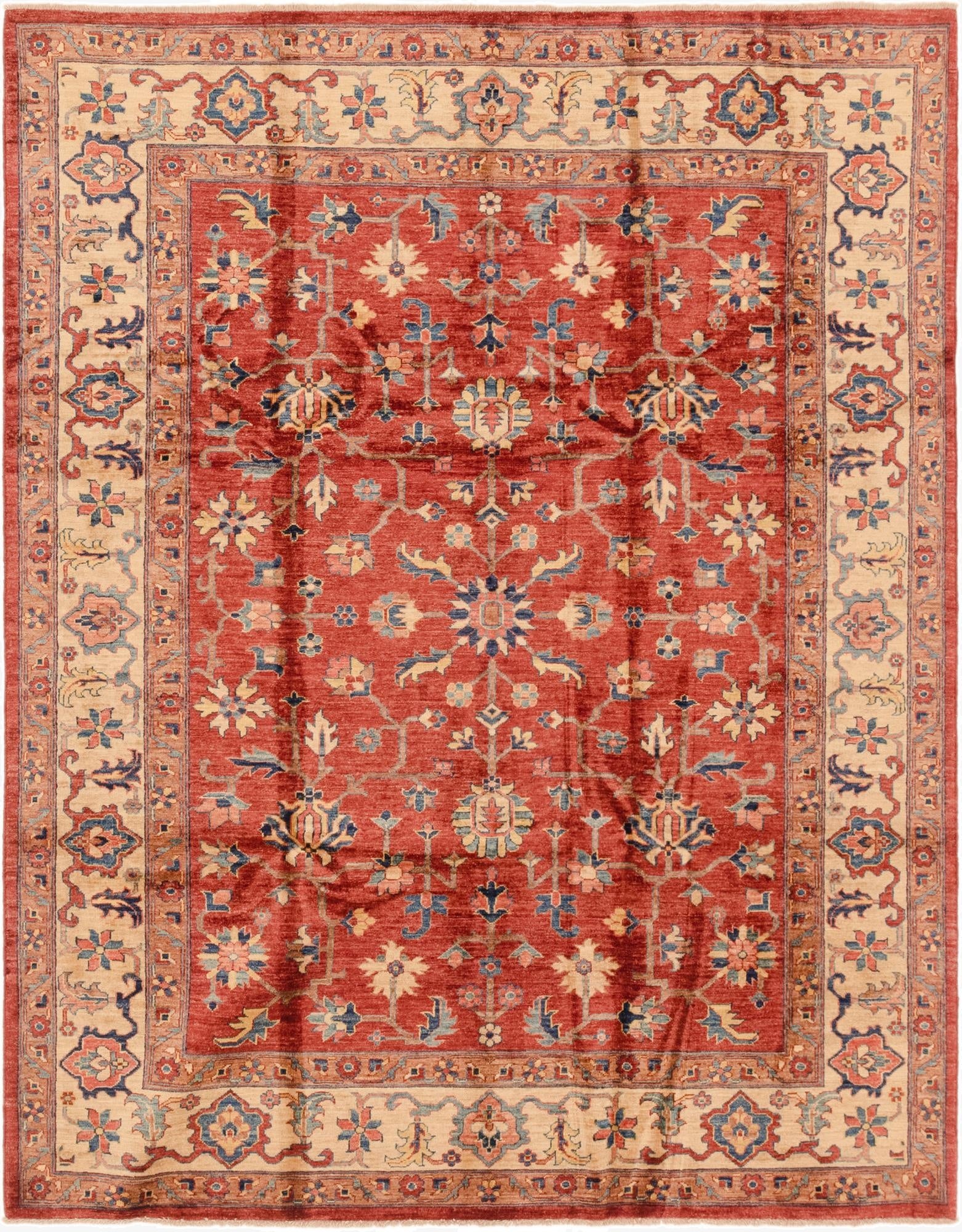 6' 4 x 8'  Hand Knotted Ariana Ziegler Rug