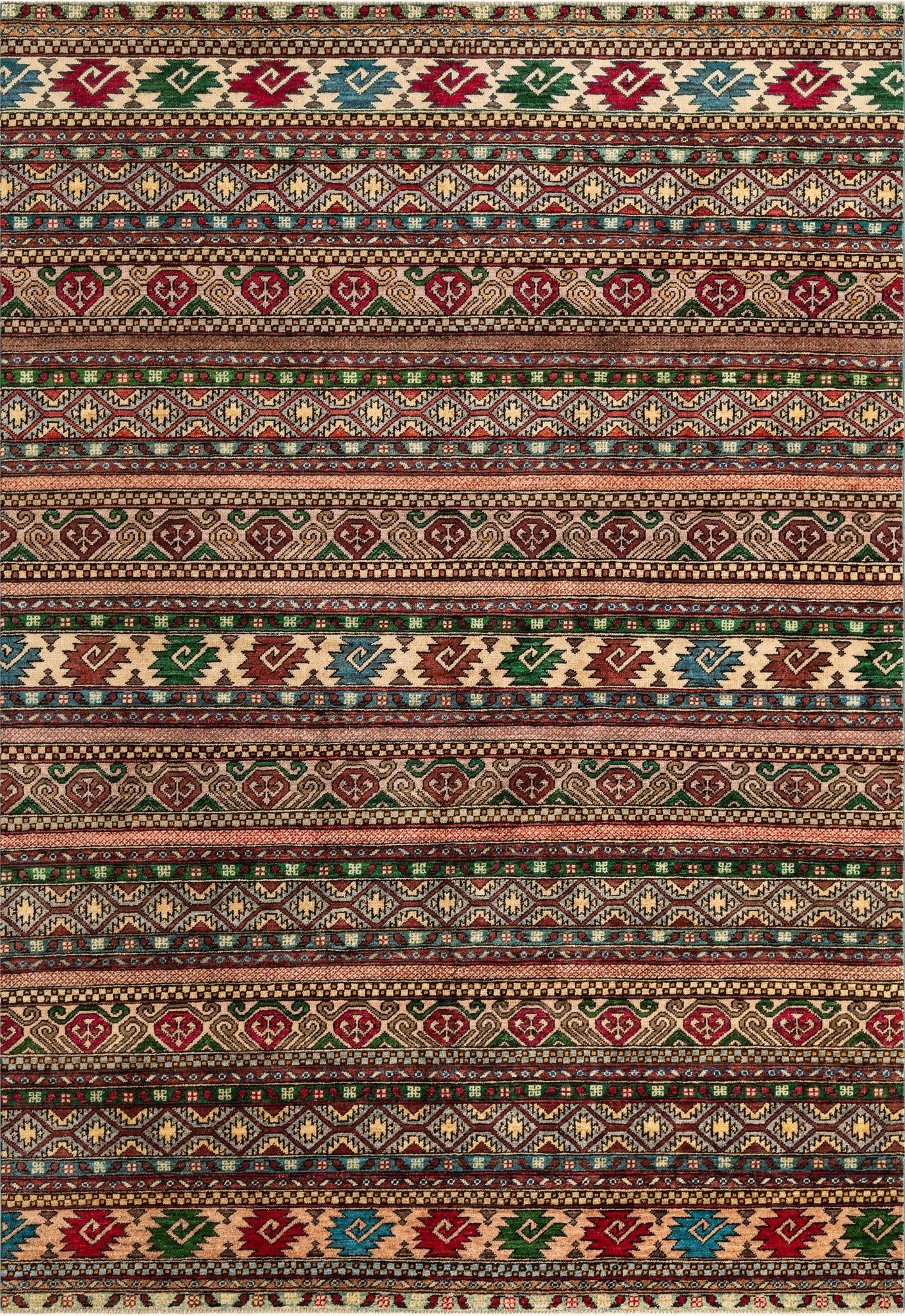 6' 9 x 9' 9 Hand Knotted Ariana Ziegler Rug