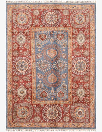 5' 8 x 7' 11 Hand Knotted Ariana Ziegler Rug