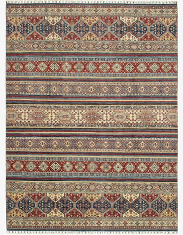 8' 9 x 11' 10 Hand Knotted Ariana Ziegler Rug