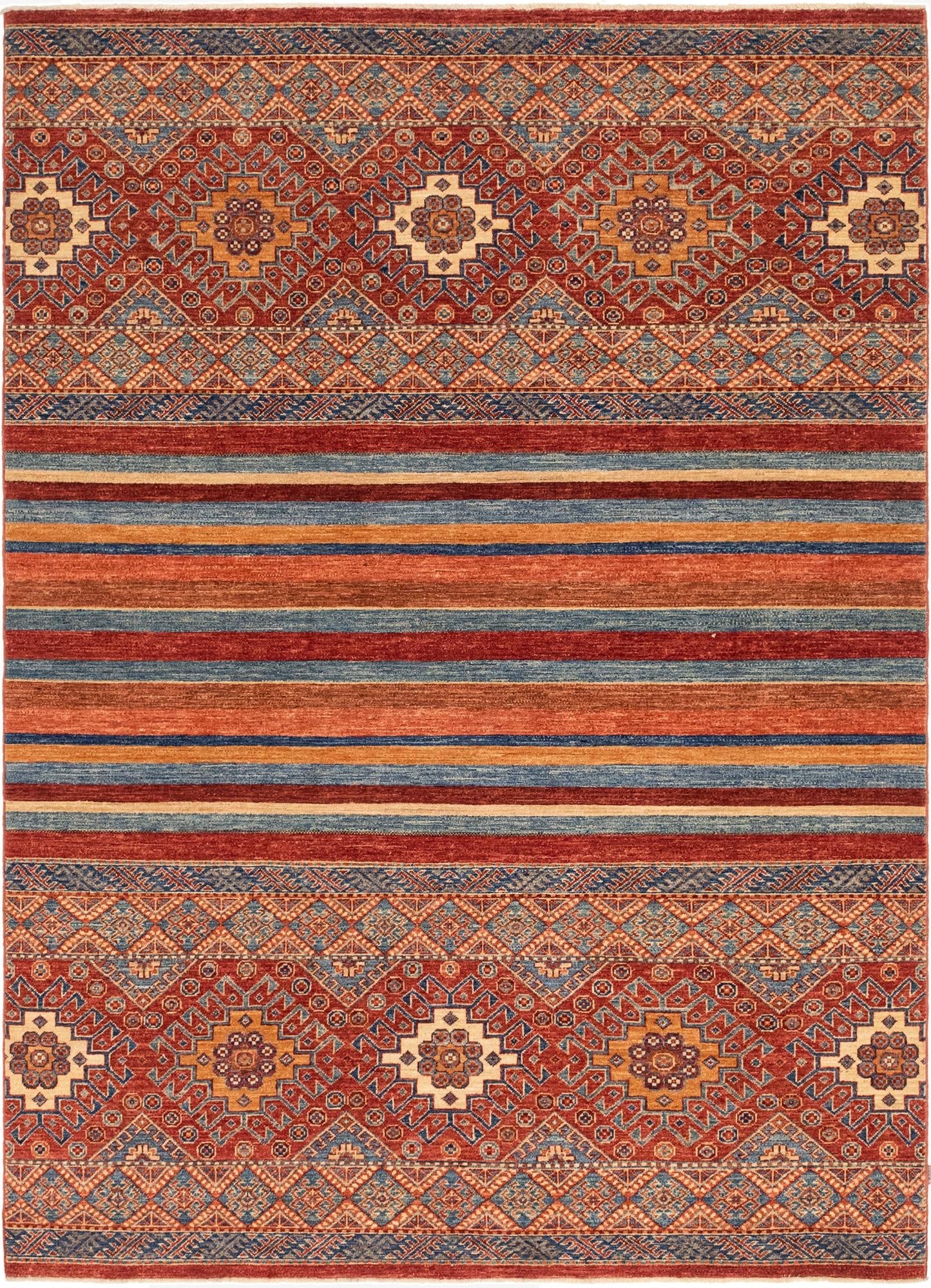5' 8 x 7' 10  Hand Knotted Ariana Ziegler Rug