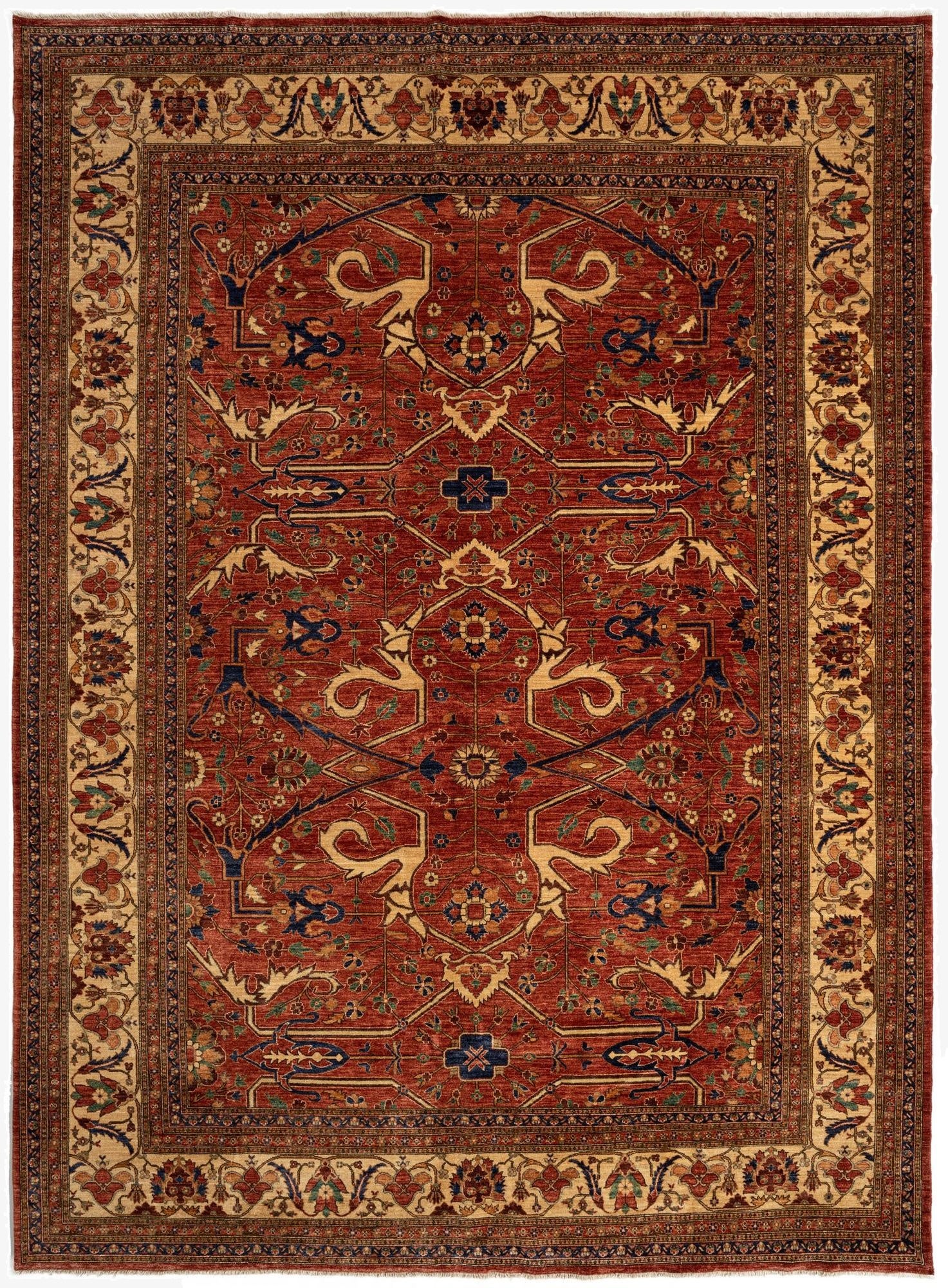 10' x 13' 7 Ariana Ziegler Wool Rug
