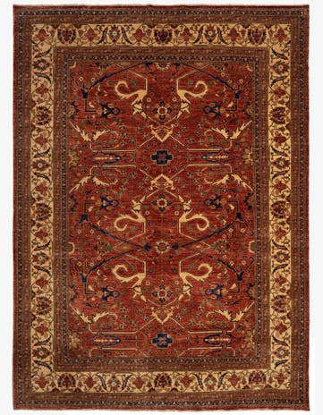 10' x 13' 7 Ariana Ziegler Wool Rug
