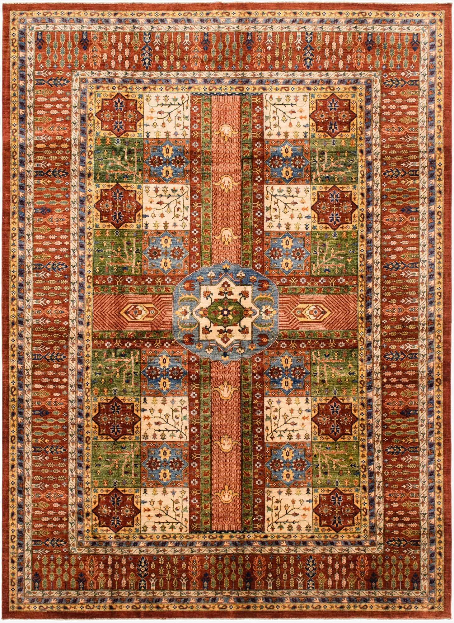10' x 13' 7  Hand Knotted Ariana Ziegler Rug