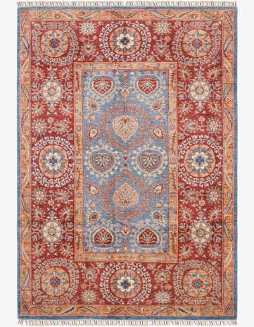 5' 7 x 8' 1 Hand Knotted Ariana Ziegler Rug