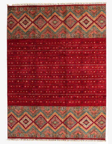 8' 5 x 11' 4 Hand Knotted Ariana Ziegler Rug