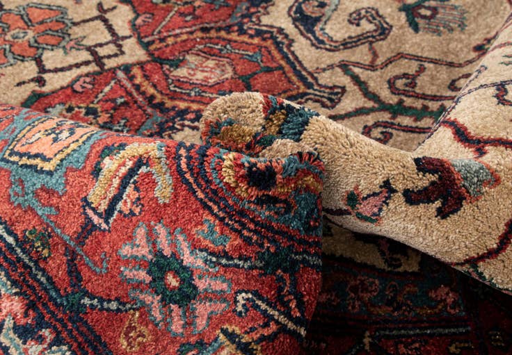 Detail image of 7' 11 x 10' 2 Azery Sherein Wool Rug